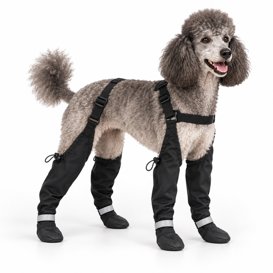 HeroStride™ Stay-On Dog Winter Boots