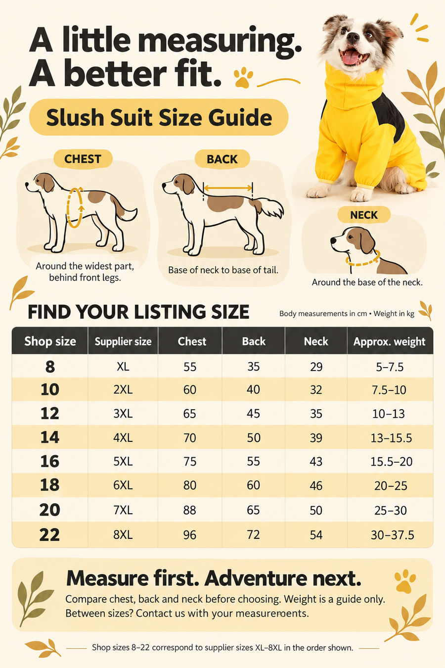 Size guide